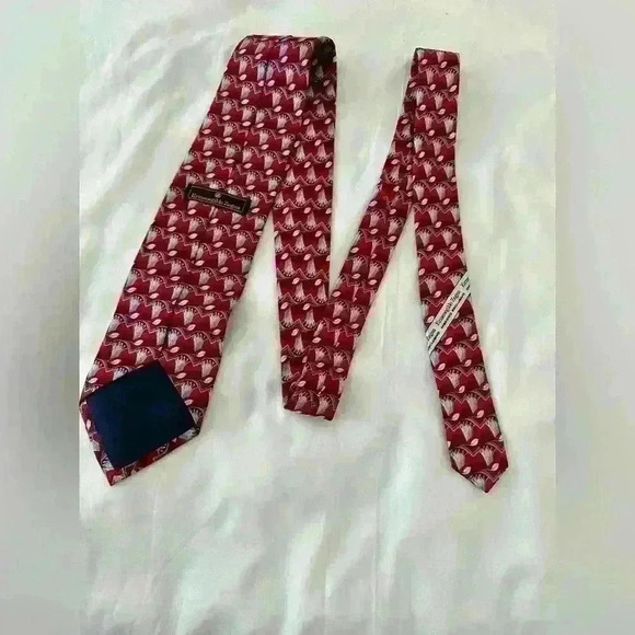 Ermenegildo Zegna 100% Silk Tie - Picture 3 of 9